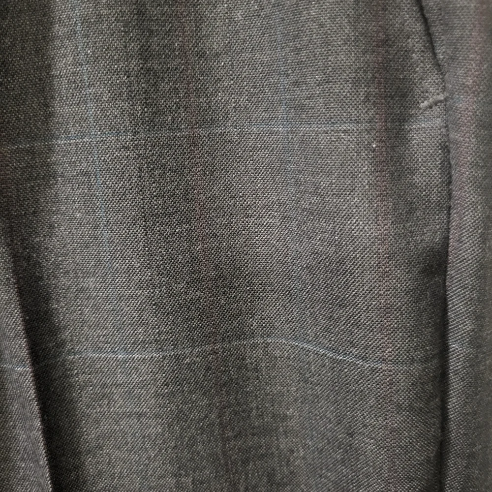 TOWNCRAFT Men's Suit, Gray Plaid, Size 40L‎